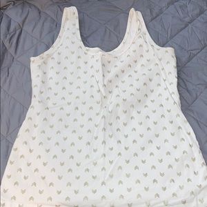 Aztec printed tank top